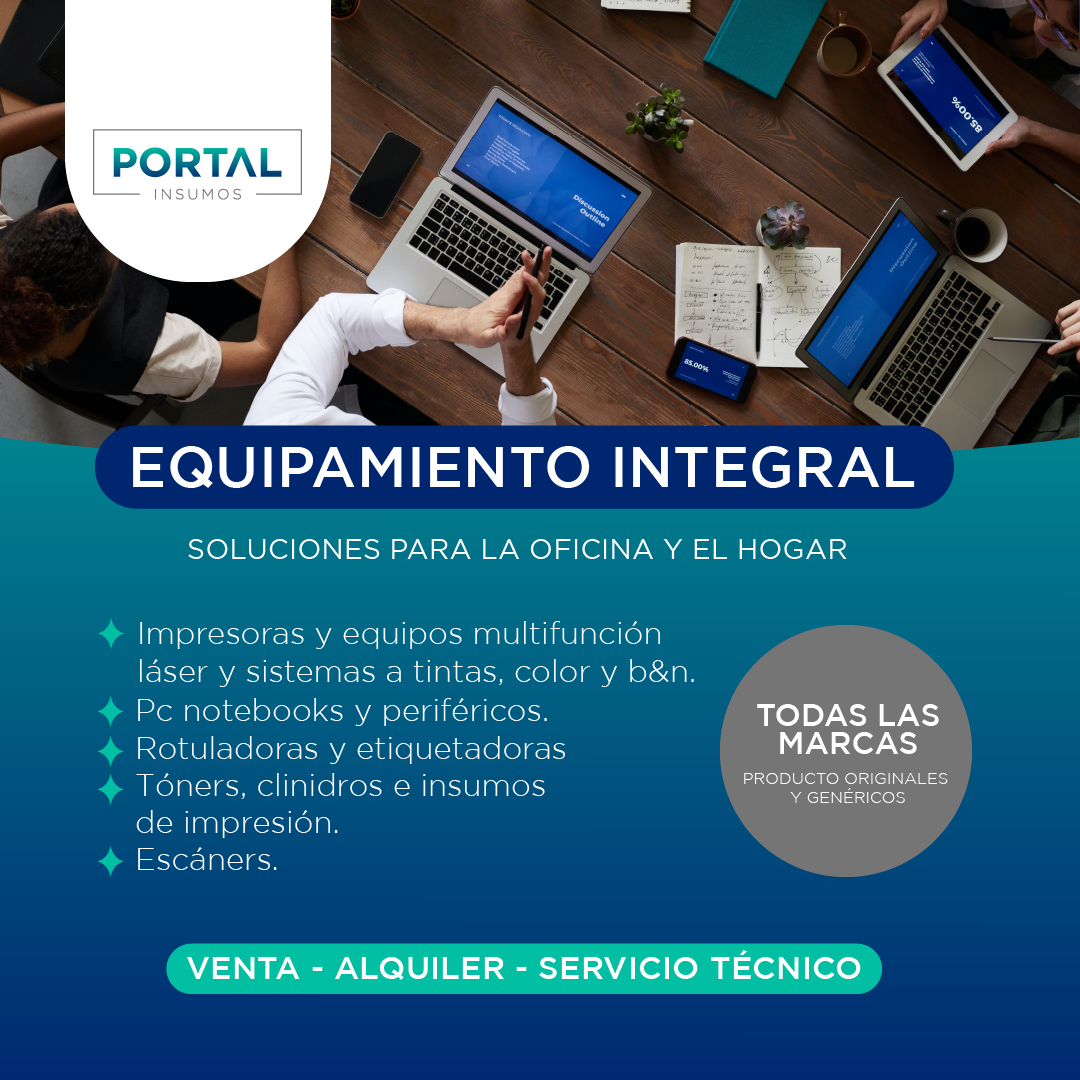 Placas ML - 1 PORTAL INSUMOS ALSINA - Equipamiento Integral, Impresoras, Multifunción e Insumos