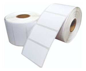 10 Rollos De Etiqueta Térmica Adhesiva 50mm X 25mm X1000un