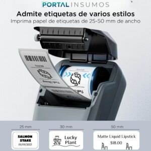 Rotuladora De Etiquetas Portátil Niimbot B1 Azul Marino con Cinta de Regalo