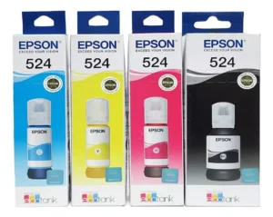 Kit De Tinta Epson T524 Set 4 Colores P/l6580/l15150/160 PORTAL INSUMOS