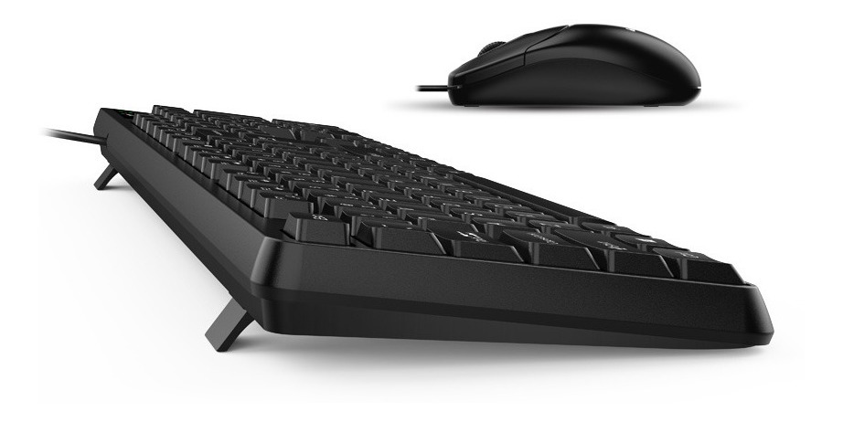 Combo Mouse + Teclado Genius Km-170 Usb Multimedia Oficina portal insumos