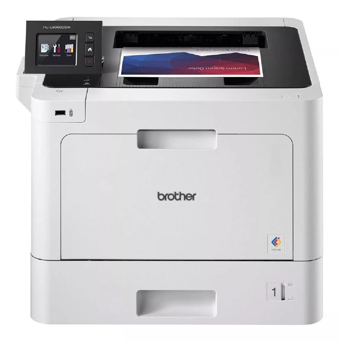 Impresora Brother Hl-l8360cdw Color Doble Faz Wifi Red Impresora Brother Hl-l8360cdw Color Doble Faz Wifi Red