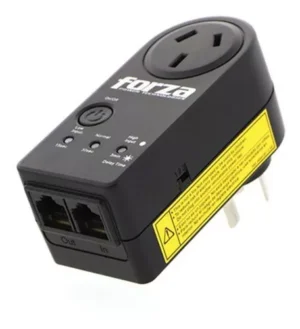 Protector De Voltaje Forza Fvp-1202n-a Zion 220v Negro