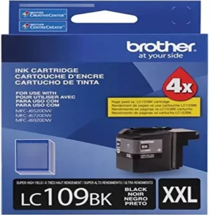 Cartucho Brother Lc109XXL Lc-109 Negro Original J6520 J6720 J6920