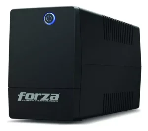 Estabilizador De Tensión Forza Nt-1002a Negro 32 minutos de autonomía