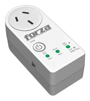 Protector De Voltaje Forza Fvp-1202n-a Zion 220v Blanco