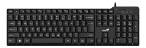 Teclado Genius Kb-100x Usb Español España Negro Pc Notebook