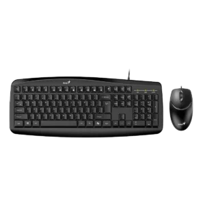 Kit De Teclado Y Mouse Genius Km-200 Usb Español Color Negro