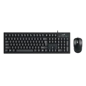 Kit Teclado Mouse Genius Km-100se Usb Oficina Negro