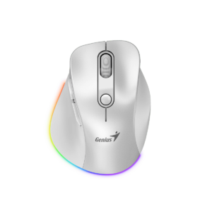 Mouse Genius Recargable Bluetooth Mini Ergo 9000s Pro Blanco