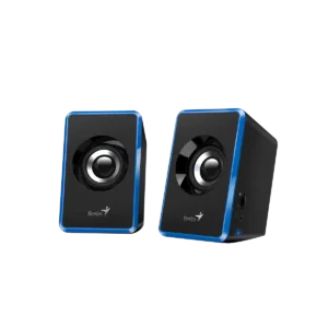 Parlantes Genius Portatil Sp-u125 Usb Para Pc Notebook Azul