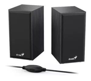 Parlante De Escritorio Genius Stereo para Pc o Notebook USB