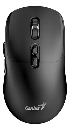Mouse Genius Inalámbrico Nx-8080s Silencioso Original Negro