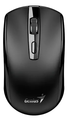 Mouse Genius Inalámbrico Eco 8150 Recargable Original Negro