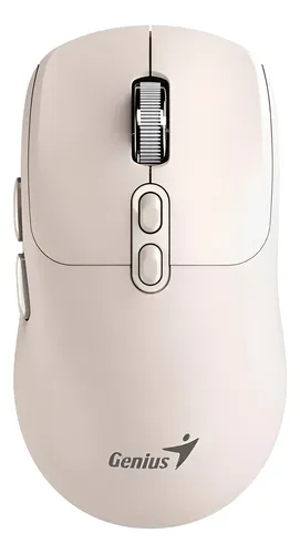 Mouse Genius Inalámbrico Nx-8080s Silencioso Original Beige