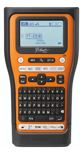 Rotuladora Industrial Brother Pte 510vp 24mm Portátil