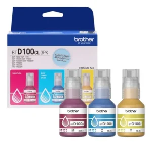 Botellas Tinta Brother Pack De 3 Colores Btd100 T730 430 830