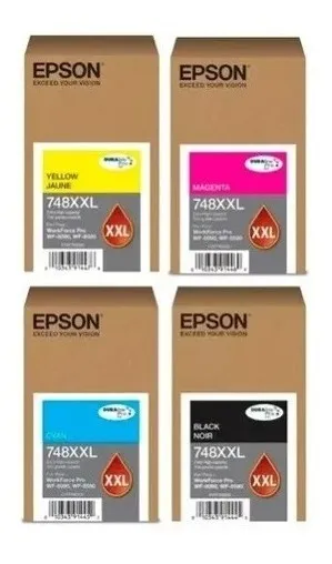Kit de Cartuchos Negro Y Colores Epson Workforce 6090 6590